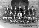 1942 Junior Rugby team   -- thats me middle back row --The coach Cyril Medworth in middle centre row
