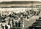 Durban Marine Parade 1930's -- long before shark nets