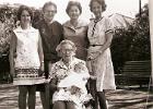 Joan Mary; Florence; Pam; Thelma -- seated Granny Pretoria (Mary Ellen)