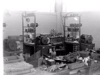 Some of the coil winding machines made by Mr. Harold Utterson