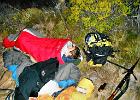 Sleeping on the side of a hill after not quite reaching the hut.