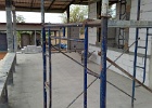 view through dining room to kitchen