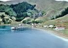 French Pass Bay - The school building on the right