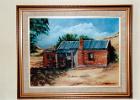 This is a painting of the old house. Not quite as I remember it